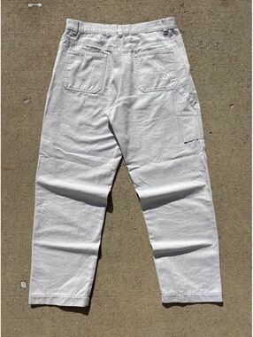 Vintage Sears R&R Cream White Straight Leg Pants Size 32